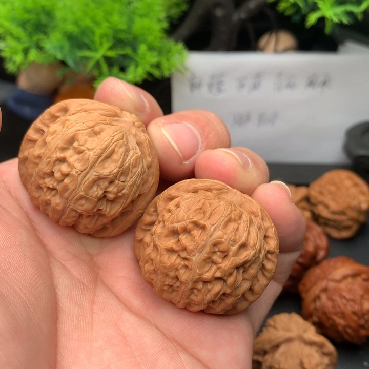 吊坠文玩核桃37平谷元宝