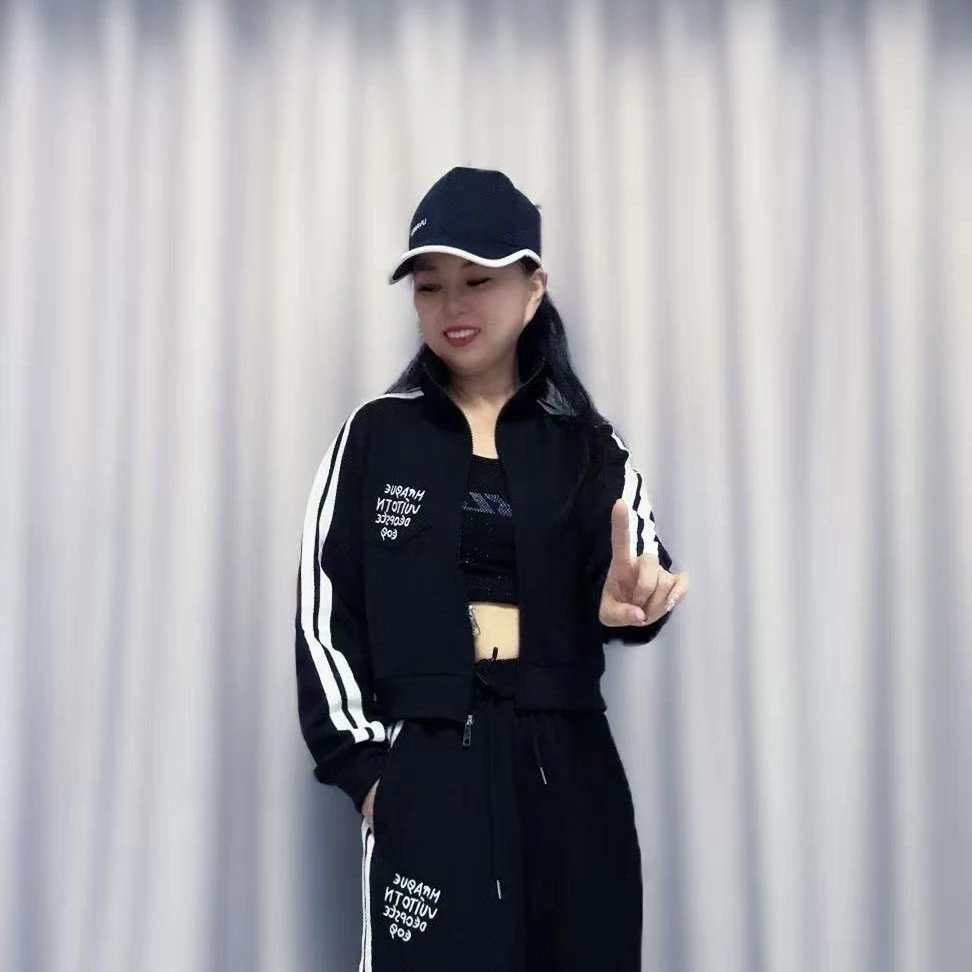 无品牌秋冬新款短款5558复合棉开衫外套