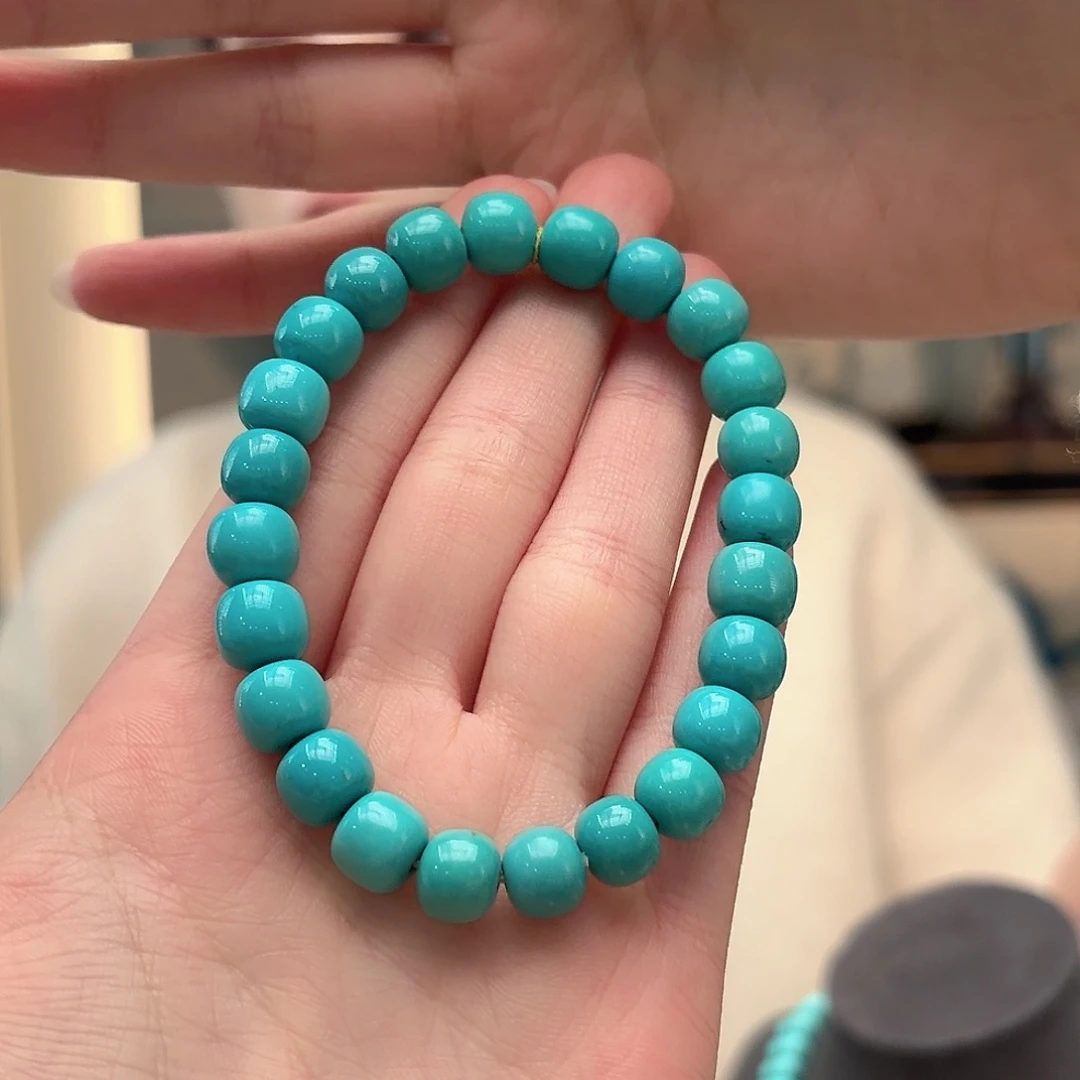 绿松石未镶嵌颈饰