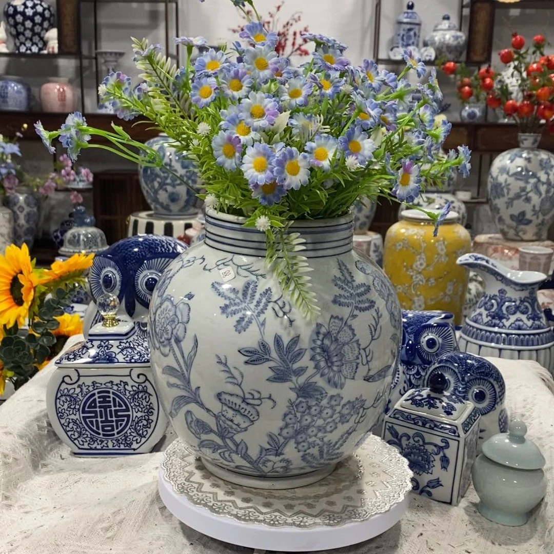 【闪购商品】摆件大肚花瓶摆件……