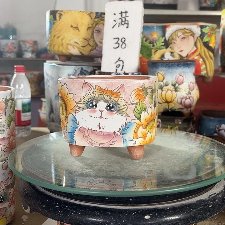 *****景德镇幸运花盆满38包邮