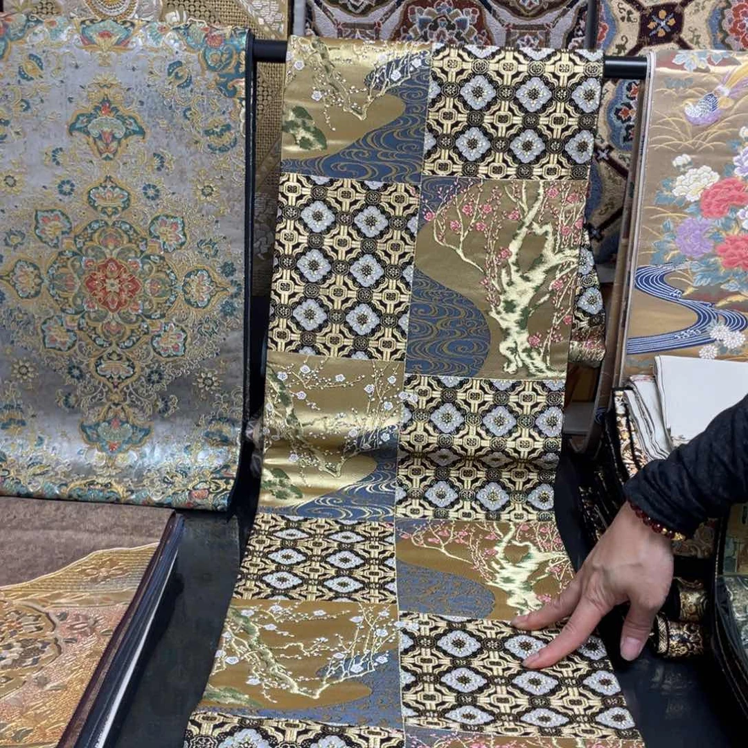 织绣唐锦桑蚕丝正绢面料