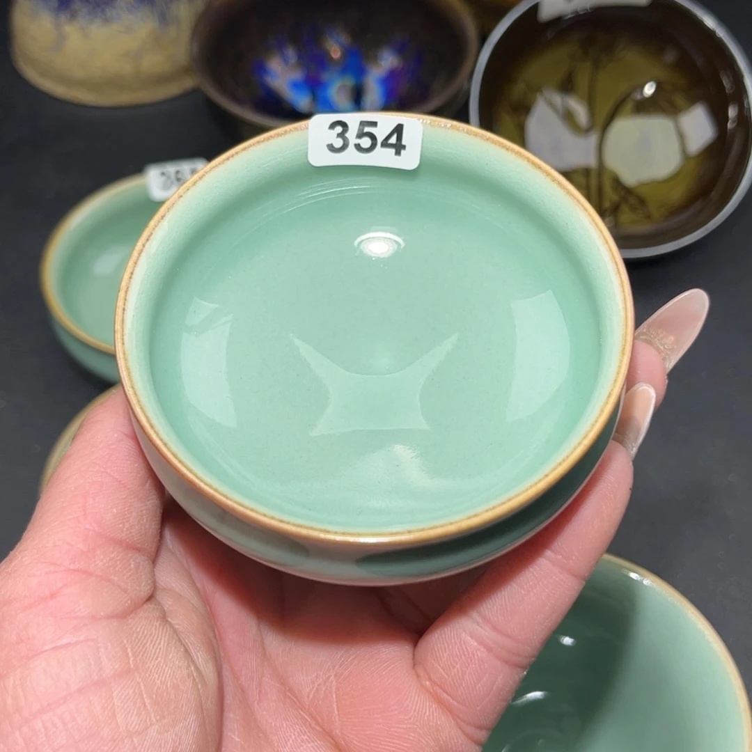 江***汁茶盏354 建盏单盏太好看了吧……