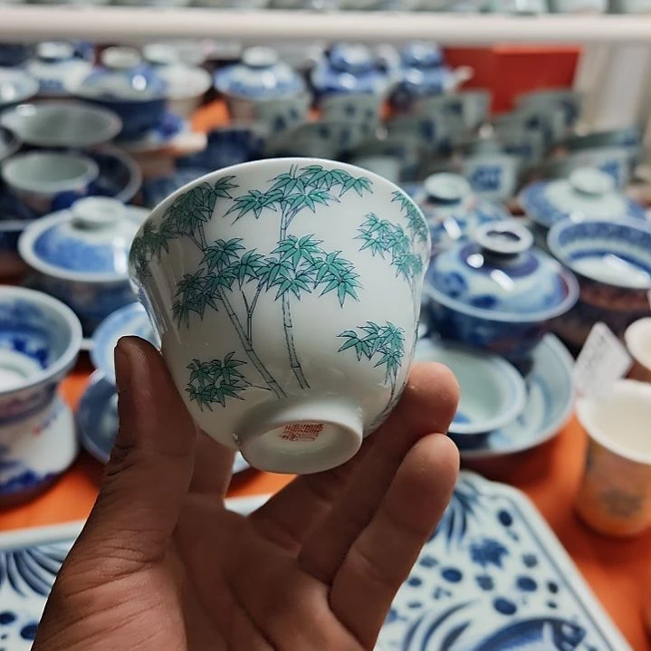 景德镇陶瓷100毫升茶杯