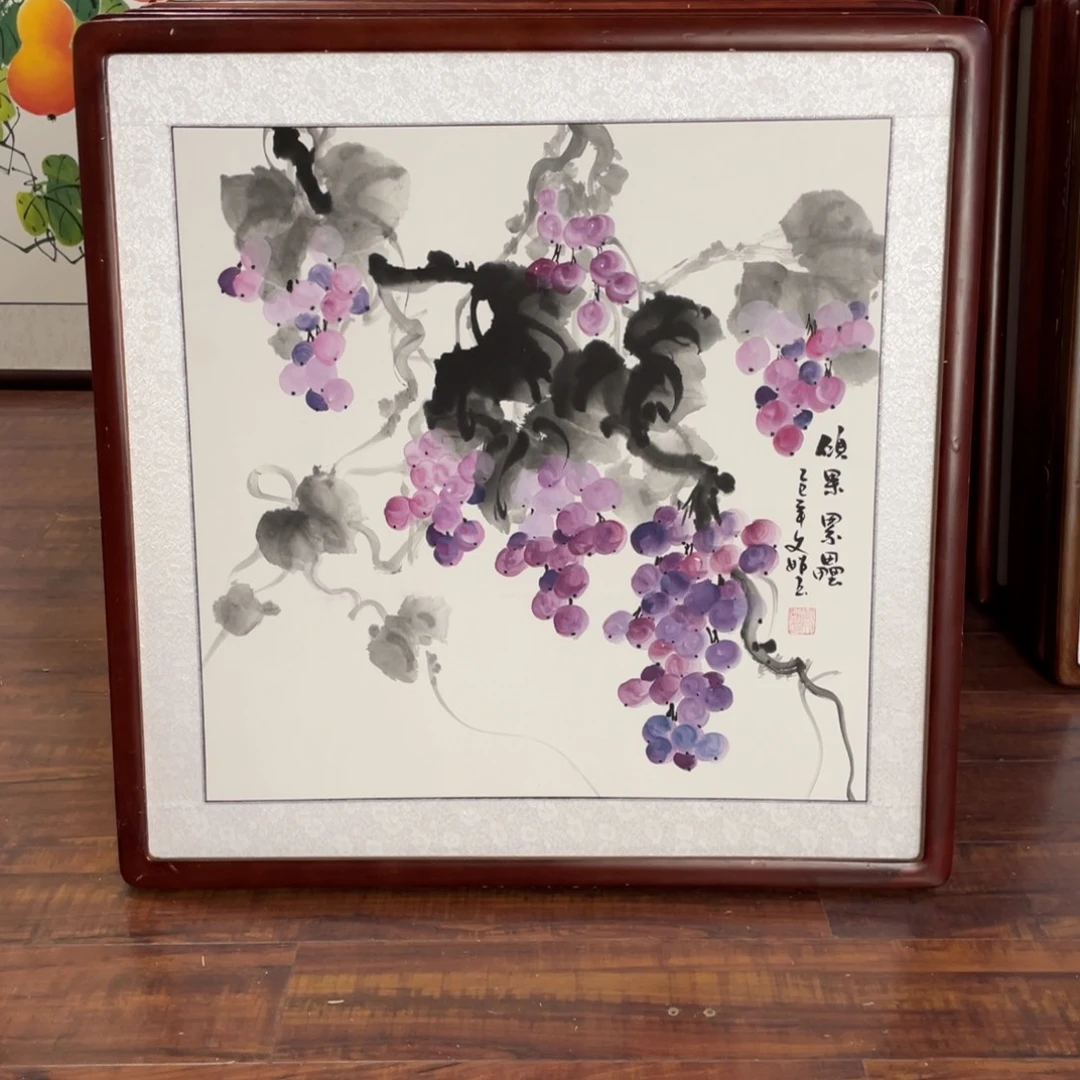 国画带框尺寸63*63厘米