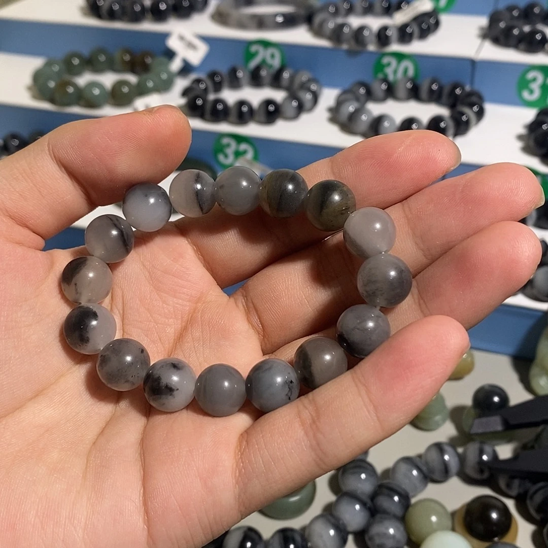 石英质玉未镶嵌手链