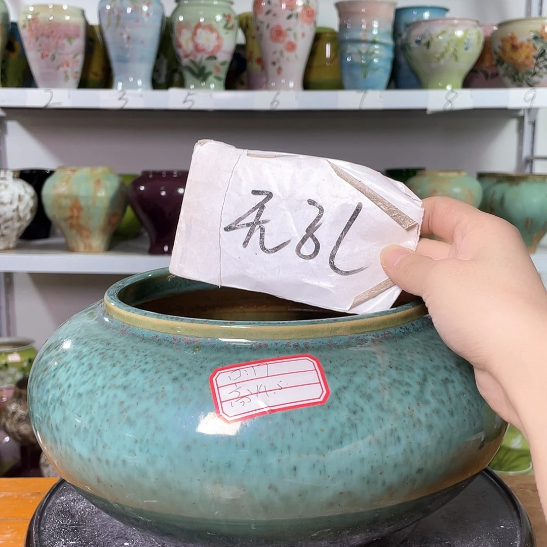景德镇陶瓷花盆花器暇256