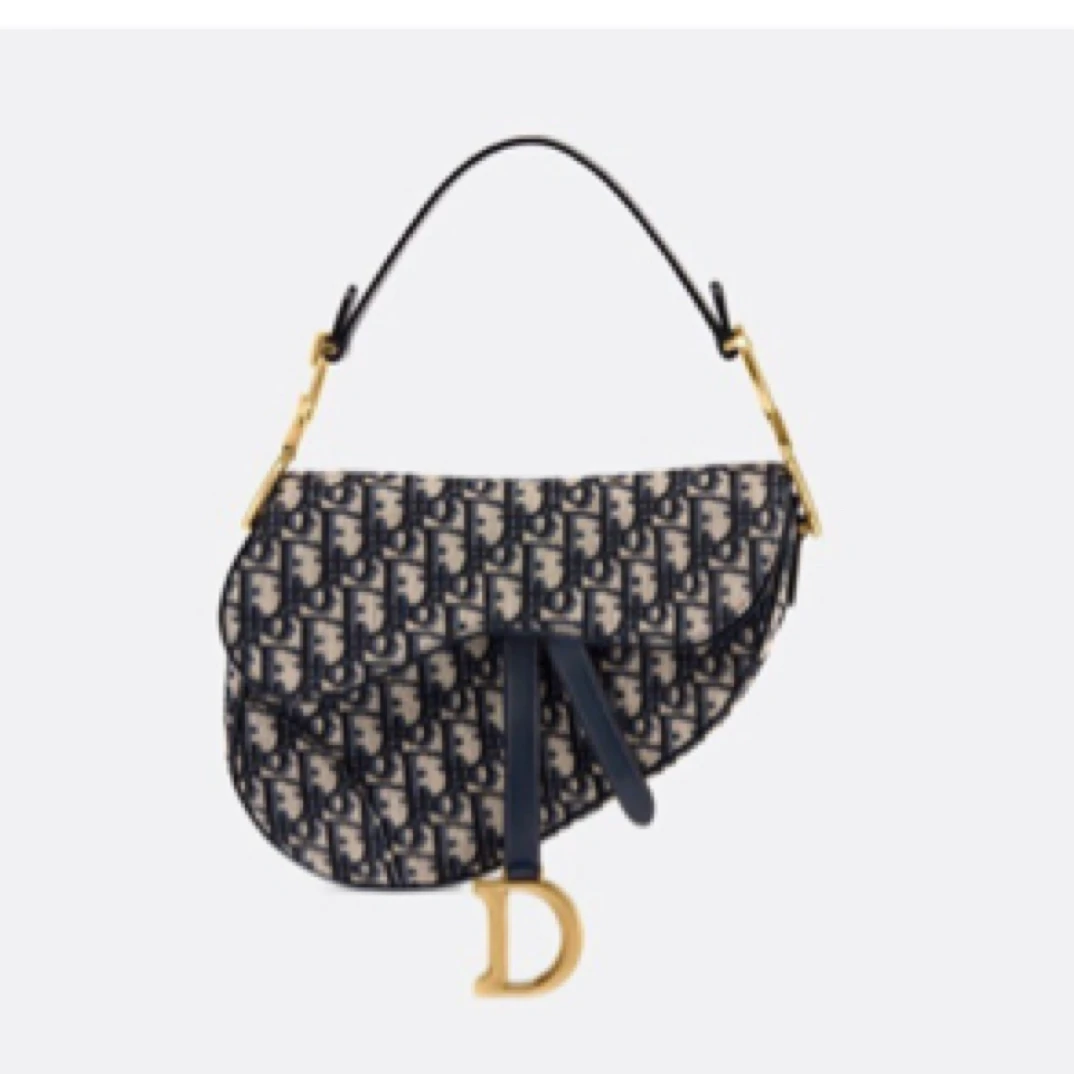 99新 DIOR/迪奥 Saddle bag 马鞍包中号 8620
