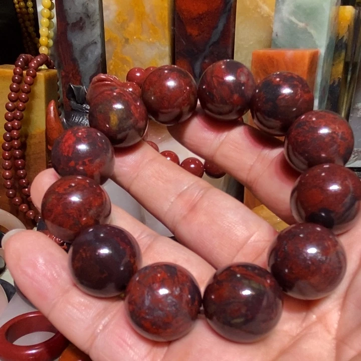 石英质玉手串未镶嵌白**者