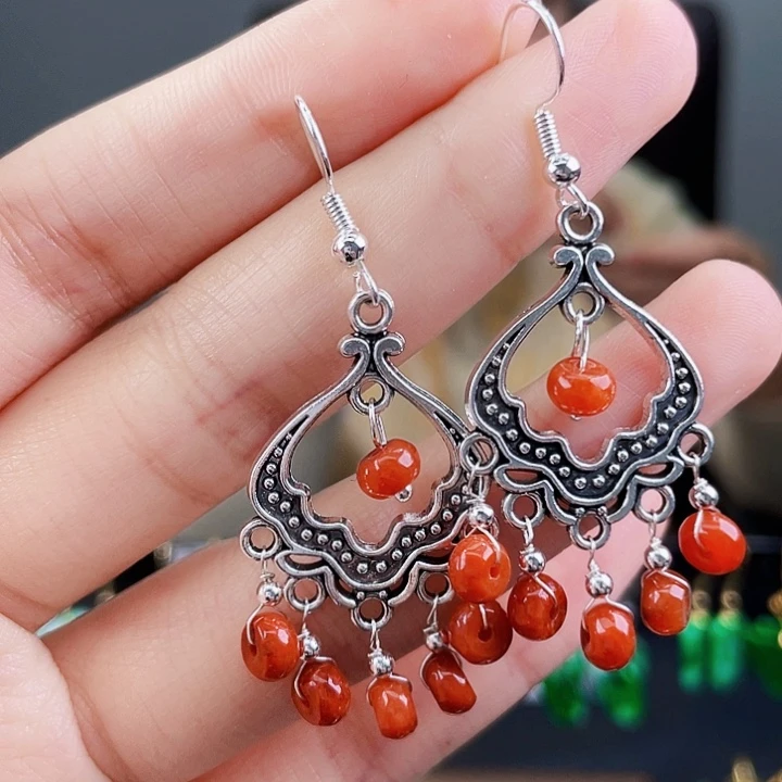 翡翠耳饰未镶嵌饰品