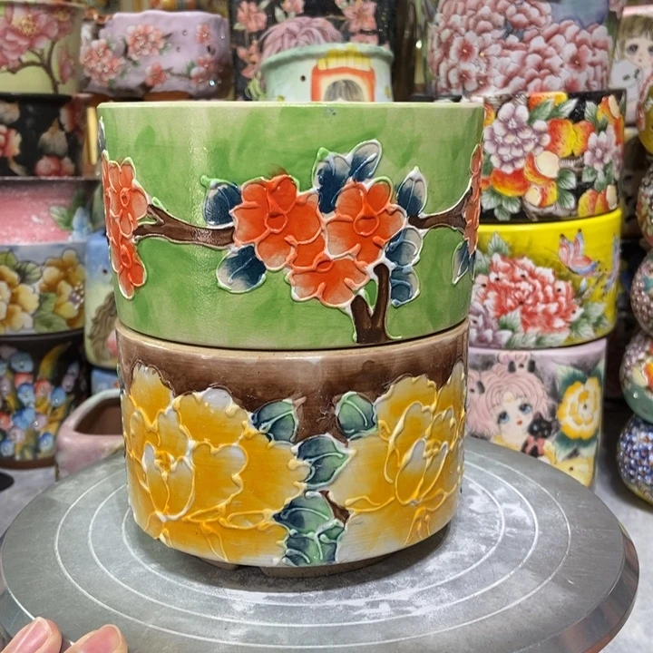 景德镇艺术手绘作品