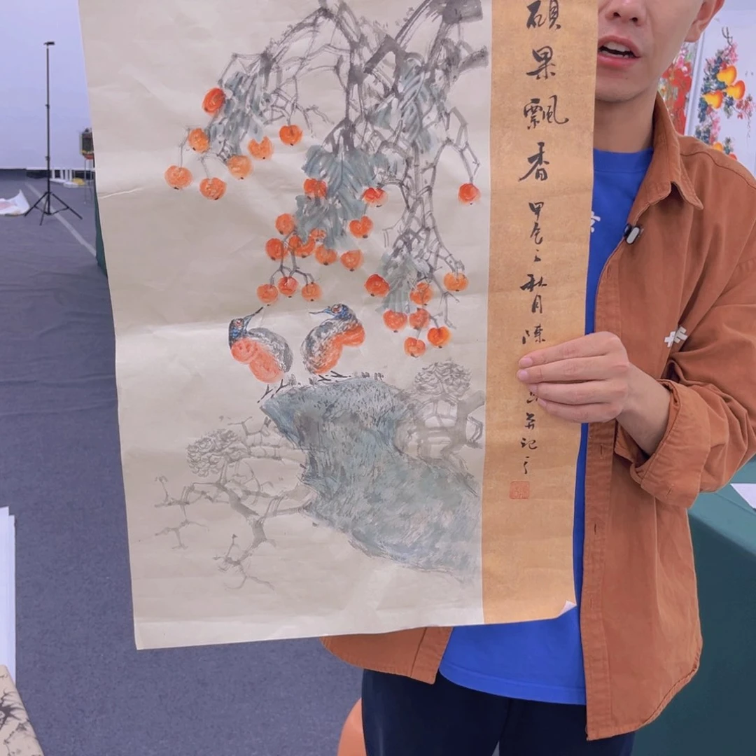 国画宣纸国画纯手绘作品