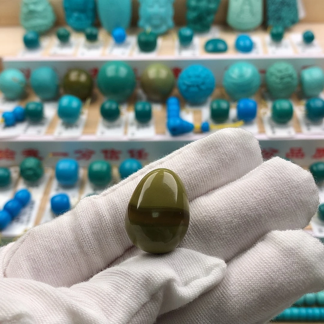 绿松石未镶嵌配饰