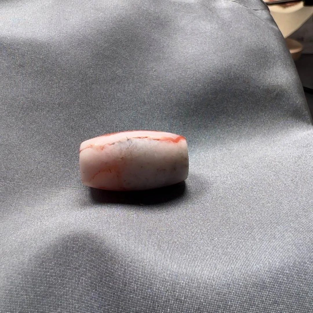 南红玛瑙桶珠未镶嵌⌒**ヽ