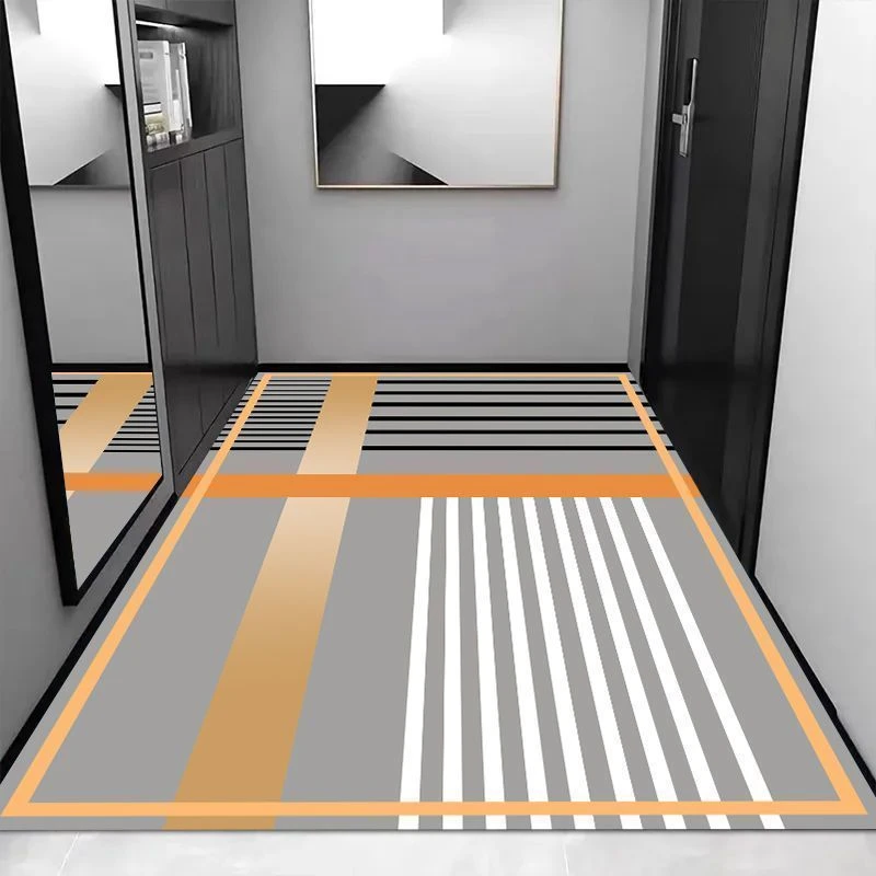 硅藻泥可裁剪地垫入户门垫进门除尘防滑吸水脚垫浴室厕所门口定制