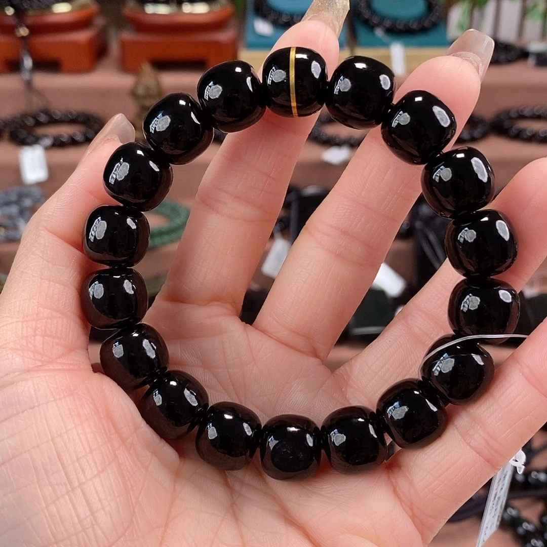 和田玉未镶嵌手链13错金