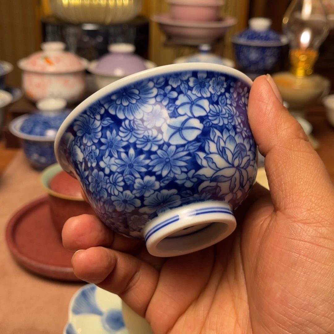 星仔陶瓷釉下彩茶具