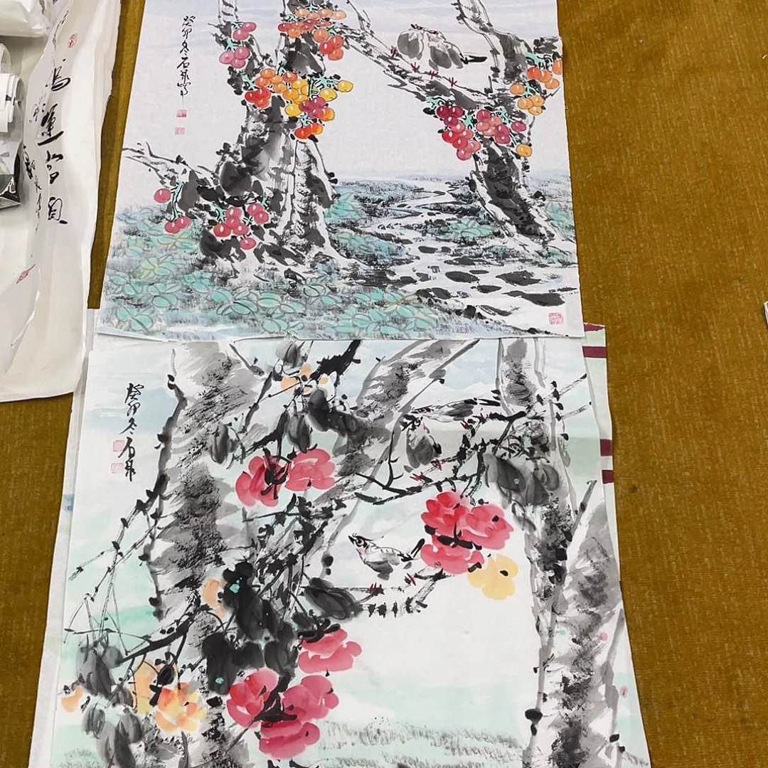 国画向*绘画斗方99999989999微瑕