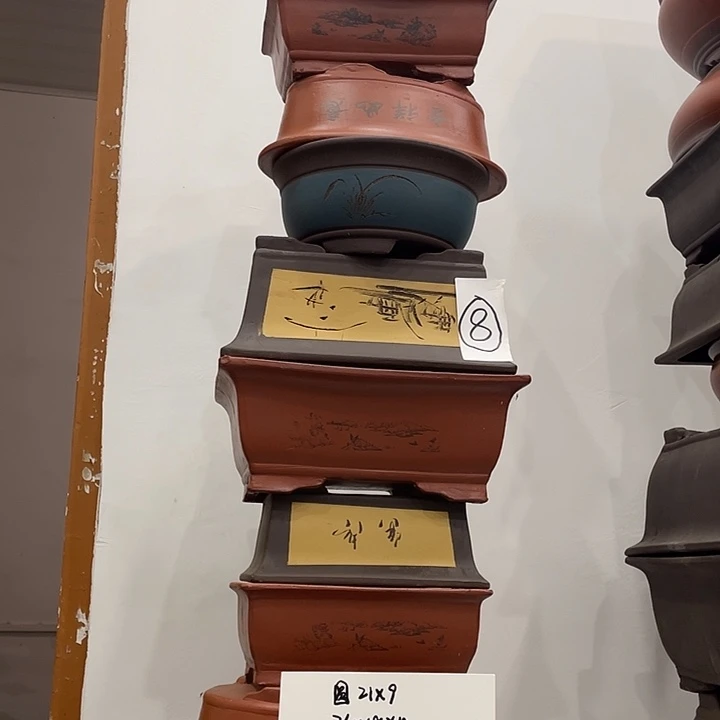 08紫砂花盆捡漏口