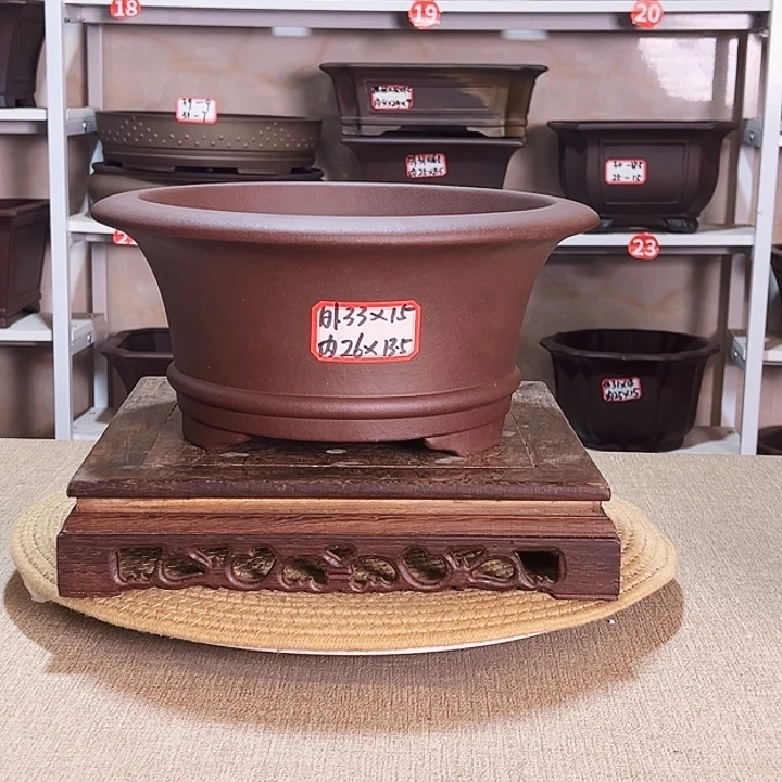 紫砂花盆紫砂花盆