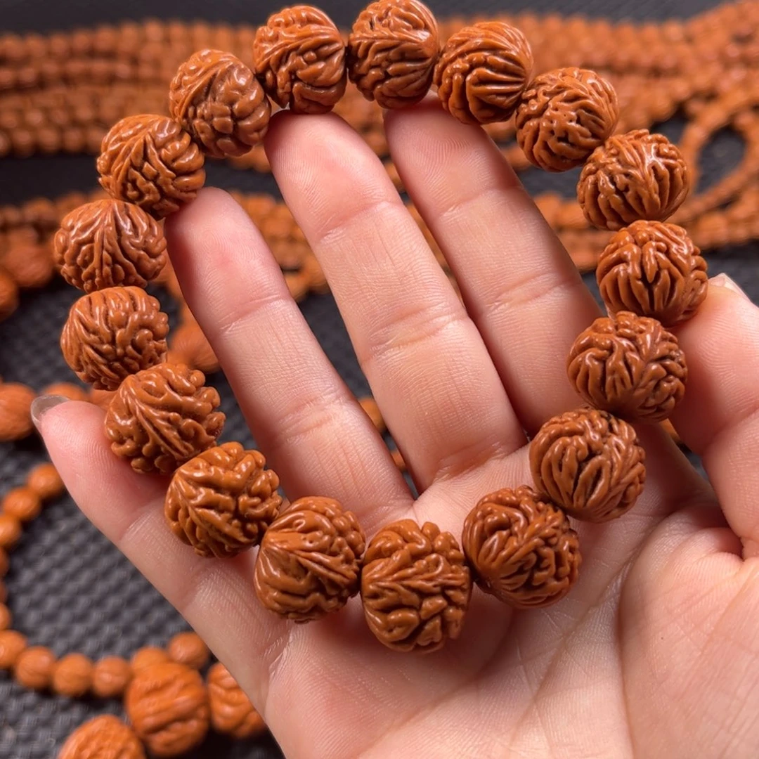 随***风桃核手串Y15lianjshouchuan