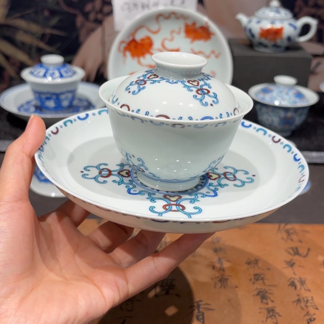 手工手绘陶瓷茶具