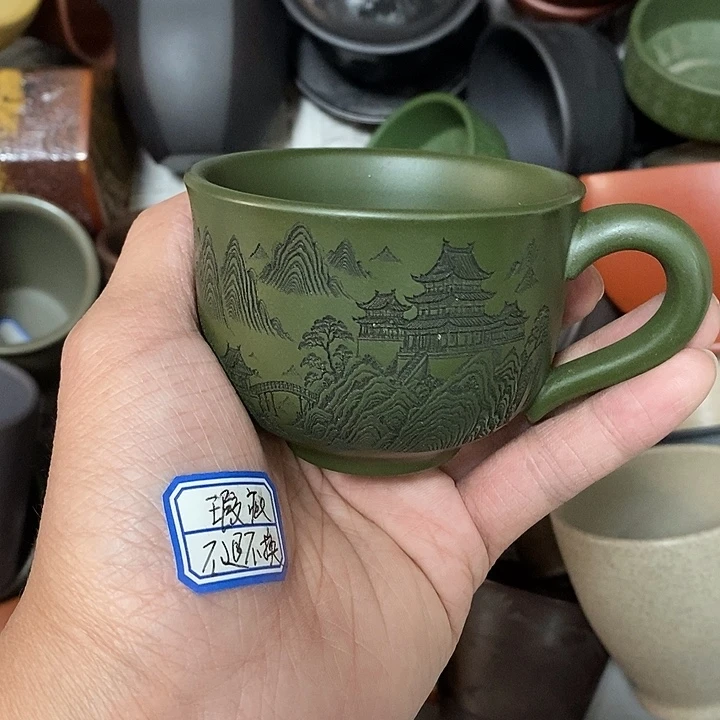 茶杯紫砂瑕疵不退不换