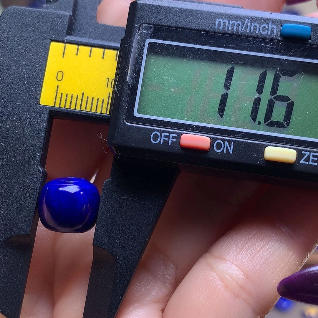 青金石未镶嵌11.6m老型