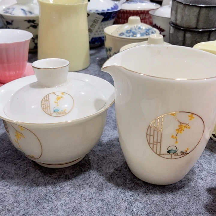 茶具微瑕，介意勿拍