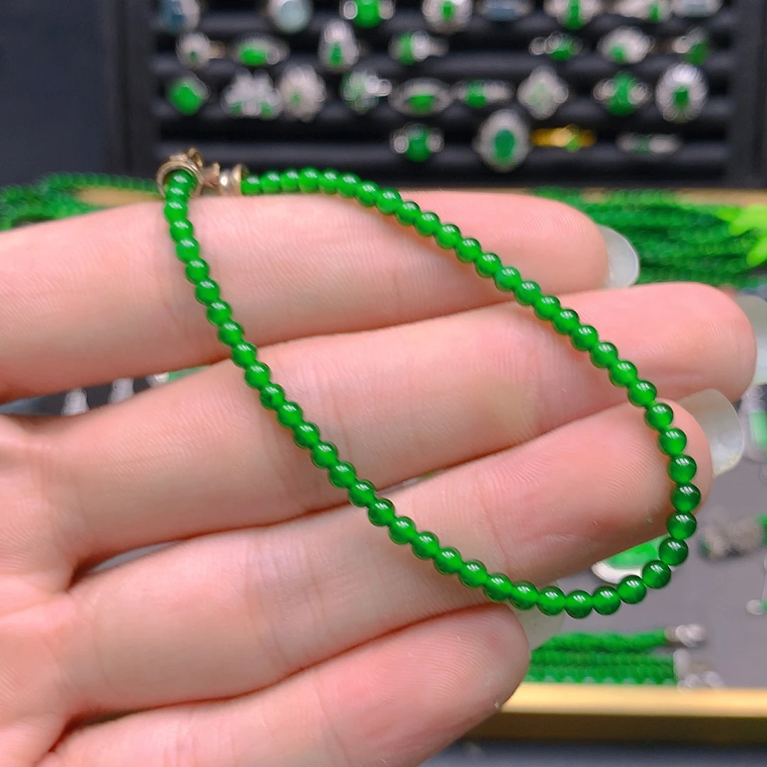 未镶嵌手链翡翠天然