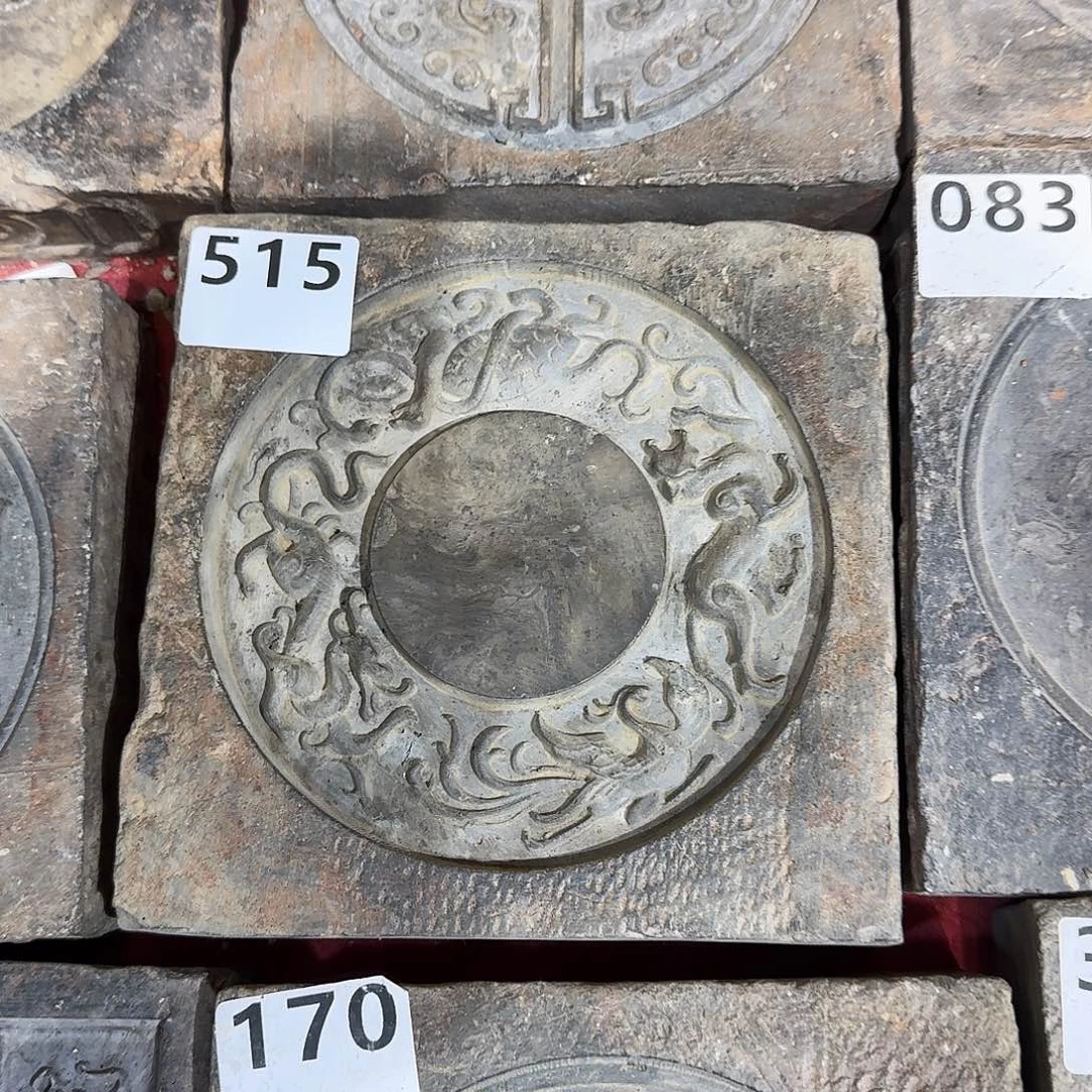 老砖后刻干泡茶台