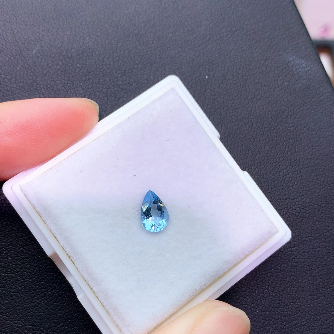 海蓝宝石裸石天然