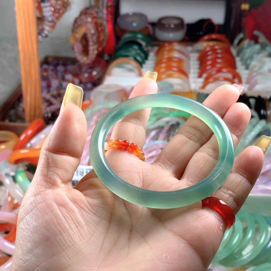 玛瑙/玉髓未镶嵌手镯