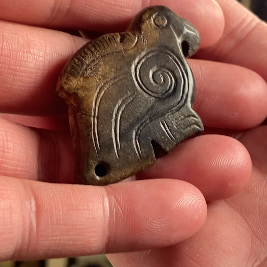 和田玉挂件未镶嵌轻*