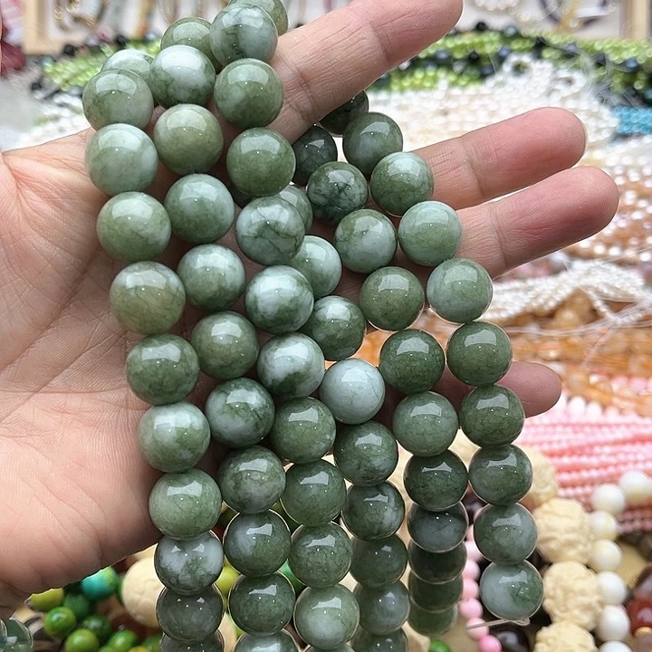 玛瑙/玉髓珠宝半成品未镶嵌一条14mm南方玉