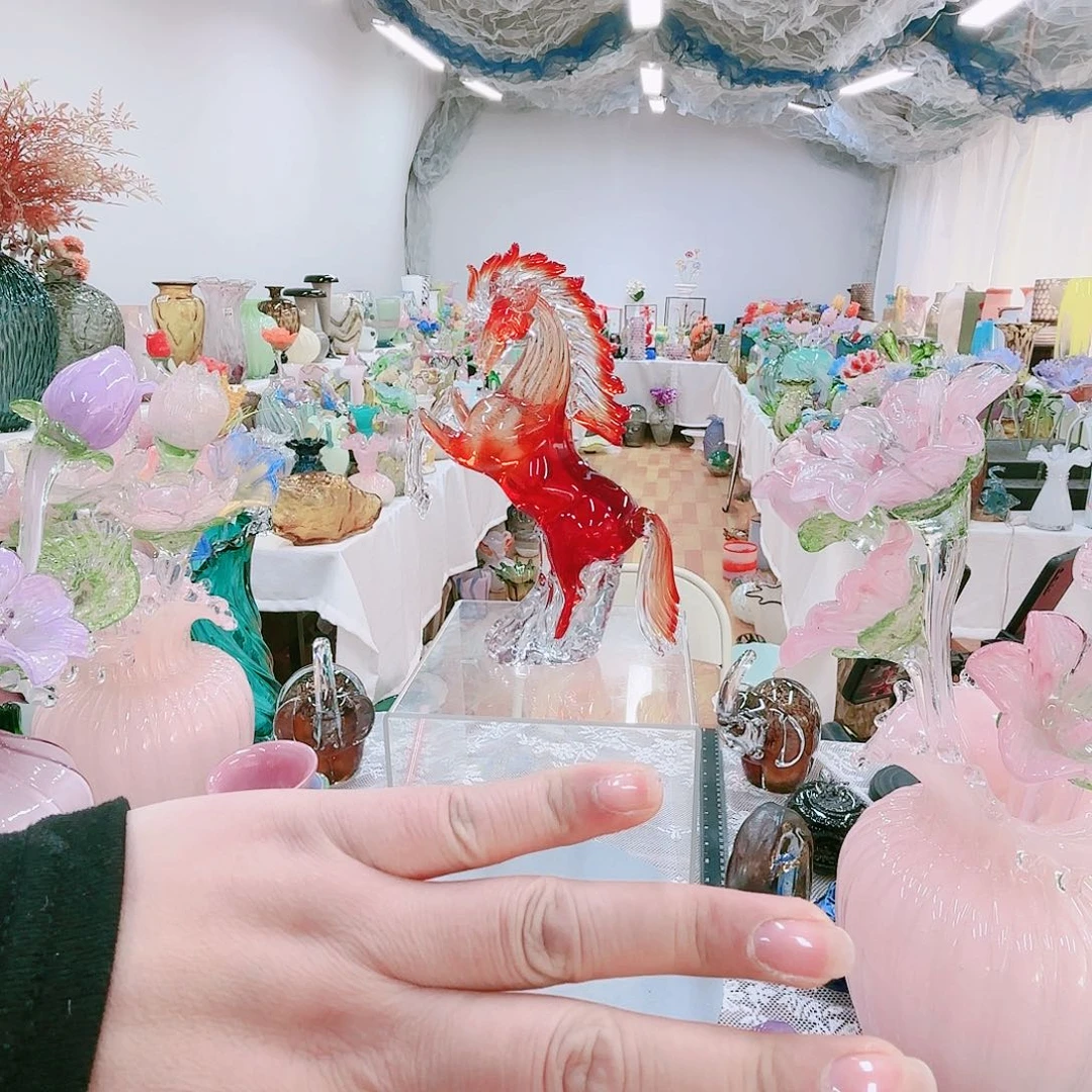 福利不退不换琉璃花瓶艺术品