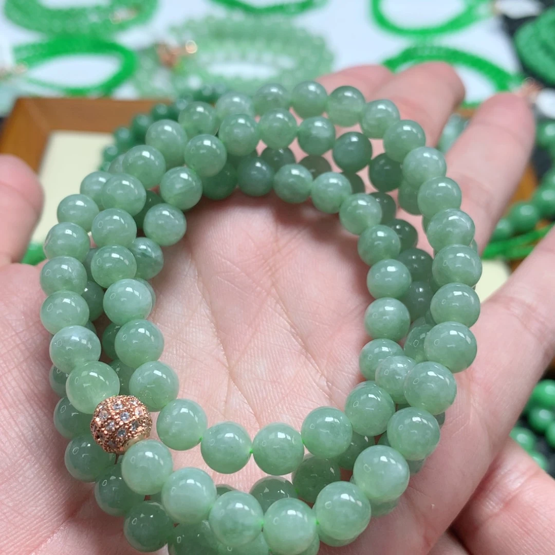 未镶嵌手链翡翠翡翠