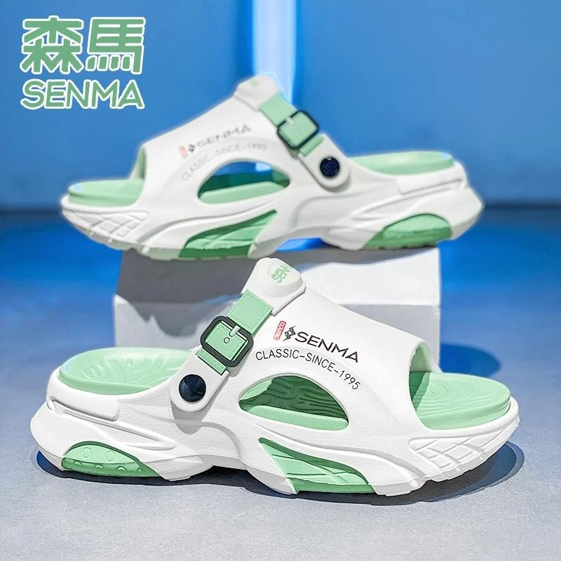 森马凉鞋男夏季外穿防滑防臭青少年运动两用开车越南沙滩拖鞋男款