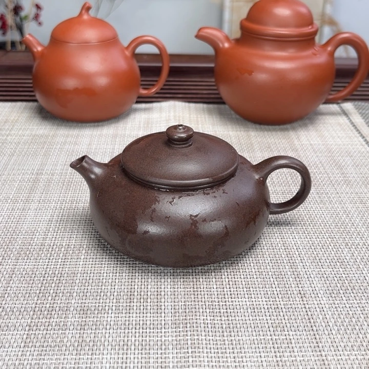 人***客茶壶紫砂微瑕150c
