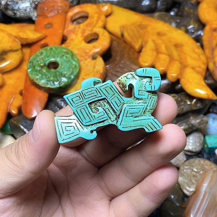 和田玉未镶嵌颈饰102