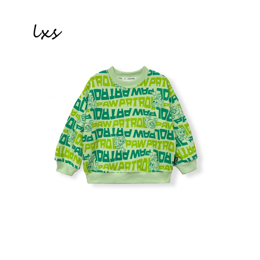 儿童春秋季长袖卫衣新款童装韩版爆款时尚百搭宽松套头圆领 Q915