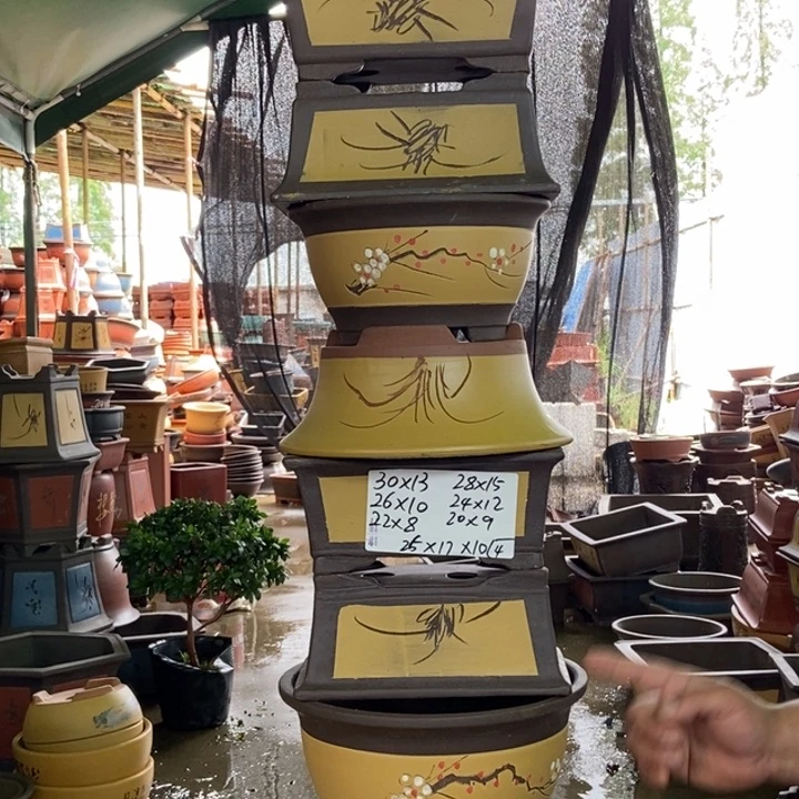 紫砂花盆紫砂紫砂