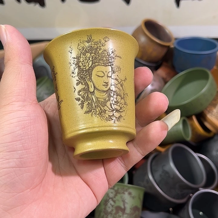 茶杯紫砂全手工紫砂主人杯