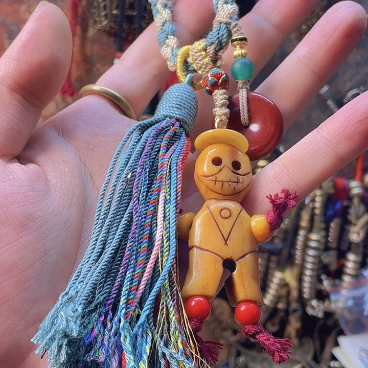 福利牦牛骨尸陀林一个挂件