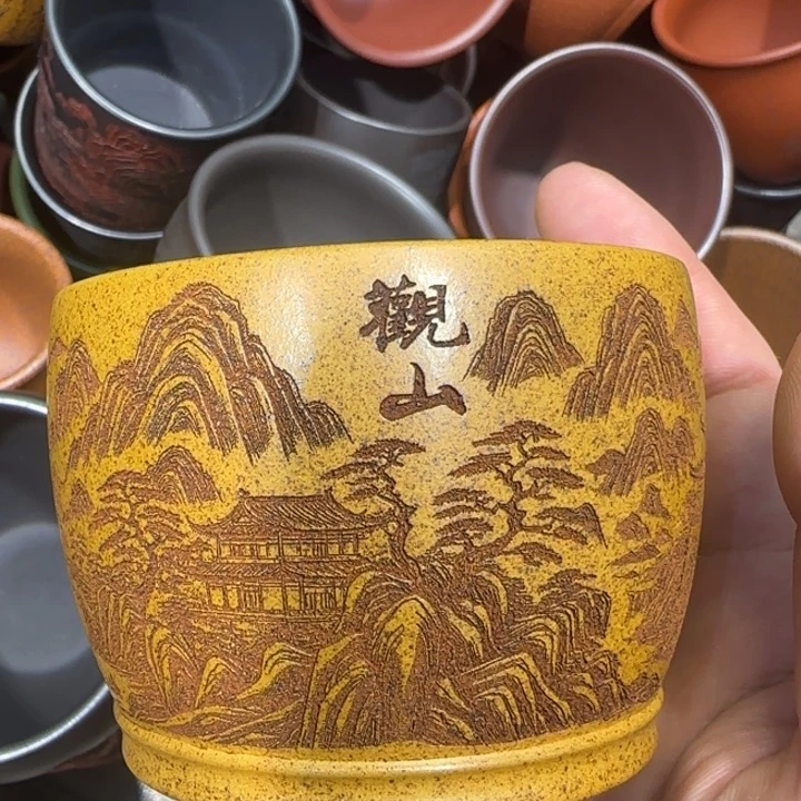 茶杯紫砂全手工制作工艺
