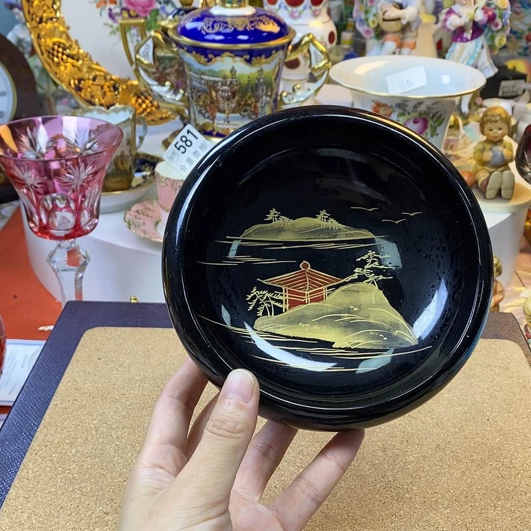 咖啡杯水晶杯摆件