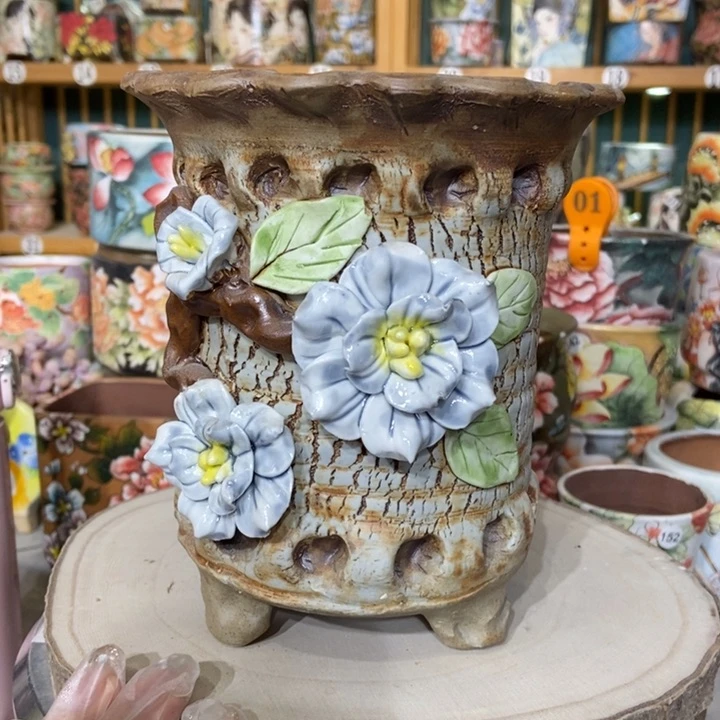 红陶景德镇艺术手绘作品