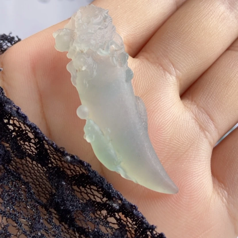 【闪购商品】未镶嵌定制翡翠龙牙