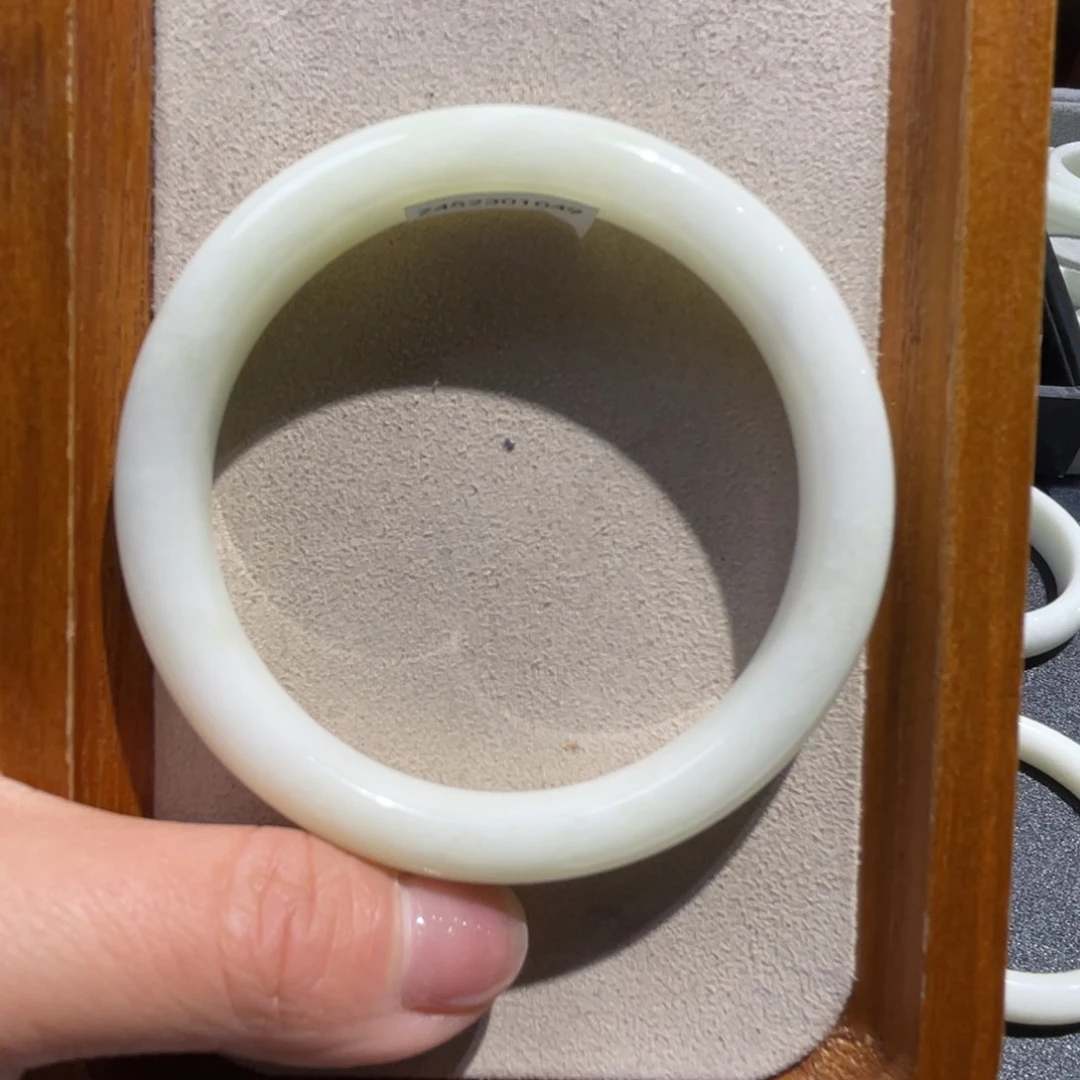 蓝田玉（蛇纹石化大理石玉）手镯未镶嵌K*淇