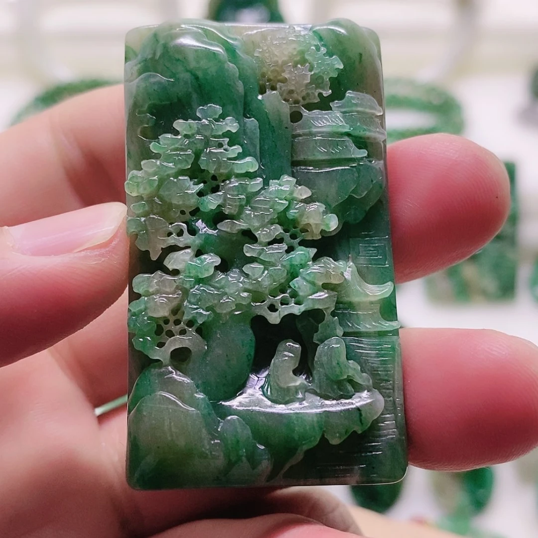 【闪购商品】独山玉未镶嵌挂件